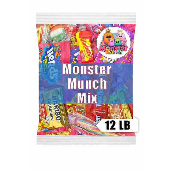 Party Favor Candy Mix - 12 lb Pinata Stuffers Candy Bulk - Goodie Bag Stuffers for Halloween - Candy Variety Pack - Bulk Candy Bags - Bulk Candy Individually Wrapped Candies - Halloween Candy