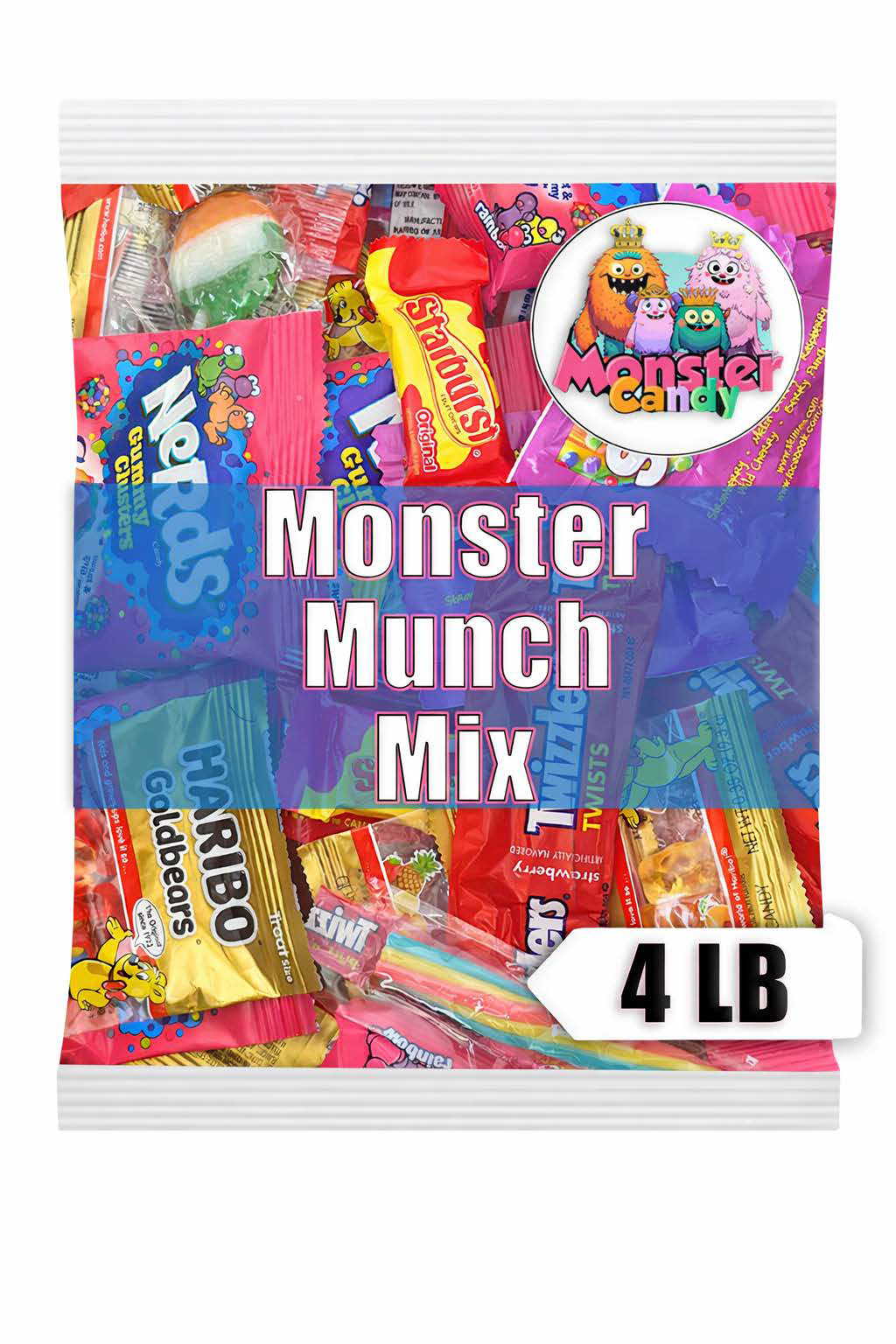 Party Favor Candy Mix - 4 lb Pinata Stuffers Candy Bulk - Goodie Bag Stuffers - Candy Variety Pack - Bulk Candy Individually Wrapped Candies -