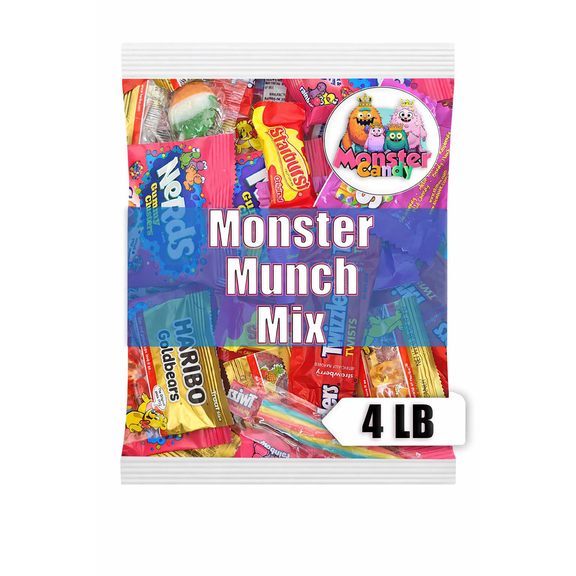 Party Favor Candy Mix - 4 lb Pinata Stuffers Candy Bulk - Goodie Bag Stuffers - Candy Variety Pack - Bulk Candy Individually Wrapped Candies -