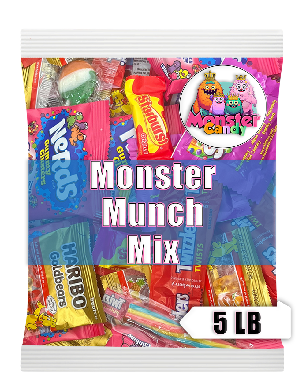 Party Favor Candy Mix - 5 lb Pinata Stuffers Candy Bulk - Goodie Bag Stuffers for Kids Party Favors - Candy Variety Pack - Bulk Candy Bags - Bulk Candy Individually Wrapped Candies - Parade Candy