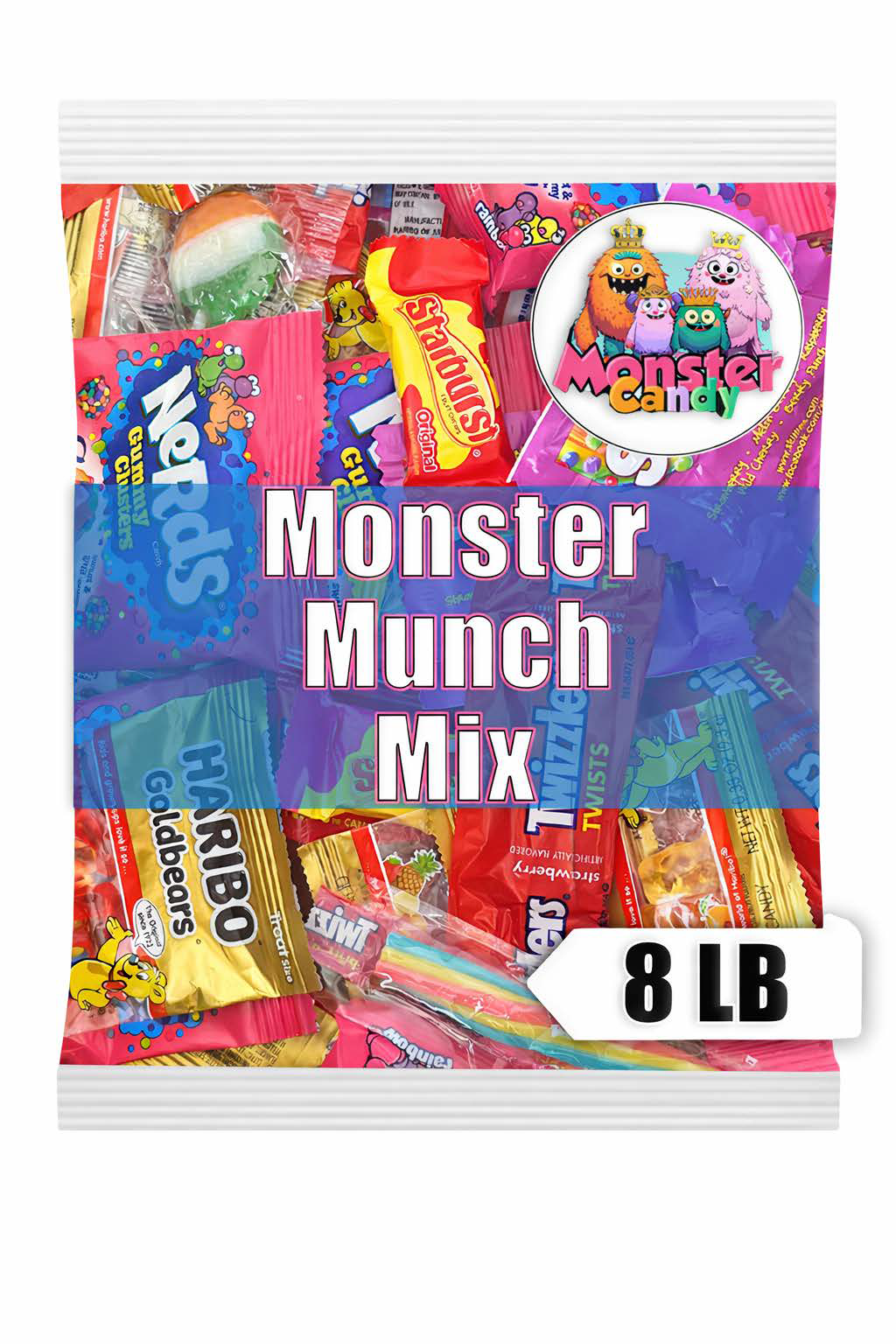 Party Favor Candy Mix - 8 lb Pinata Stuffers Candy Bulk - Goodie Bag Stuffer - Candy Variety Pack - Bulk Candy Bags - Bulk Candy Individually Wrapped Candies