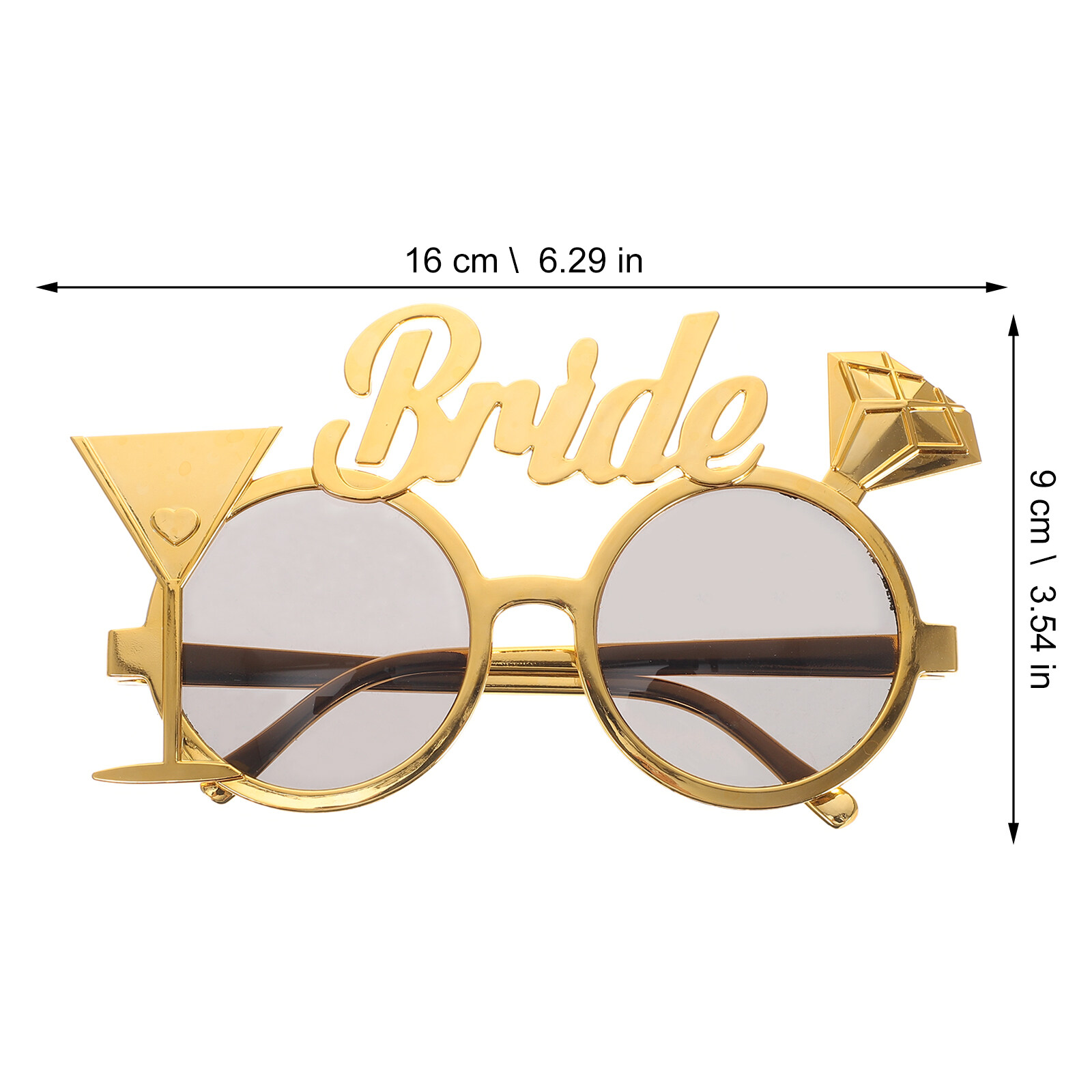 Party Favor Glasses Bride Themed Eyeglasses Bachelorette Party Eyewear Decoration