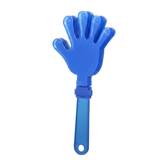 Party Favor Hand Clappers,7.5 inch lightweight plastic noisemakers,12 pieces cheering tools for football,basketball,ball dance,sporting events,carnivals and daily parties,Royal Blue