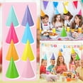 thumbnail image 2 of Party Favors Bulk Party Hats Solid Orange 10 Pack Cone Party Hats Birthday Party Supplies for Classroom Kids Birthday Favors St Patrick Day Celebrations, 2 of 3
