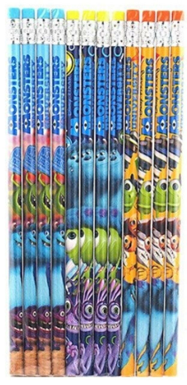 Party Favors - Monster University - Pencils - Wooden - 12pc