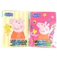 thumbnail image 1 of Party Favors Peppa Pig Coloring Book & Crayon Set 12 Pack ( Assorted Style), 1 of 1