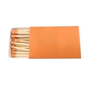 Party Favors Plus Wooden Matches with Orange Tips, Plain Orange Cover Box, 50 Count