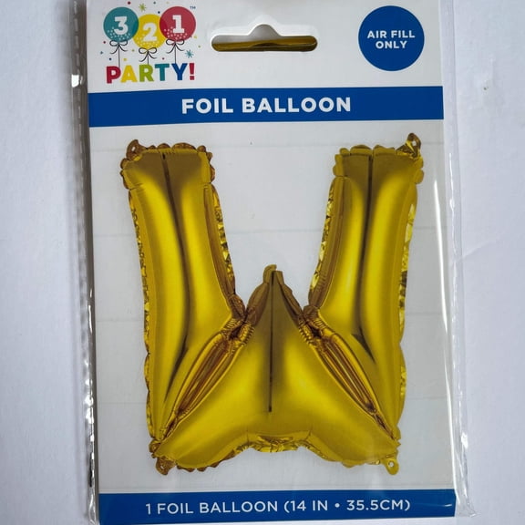 Party, Foil Letter Balloons