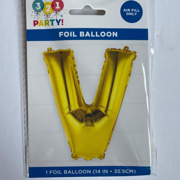 Party, Foil Letter Balloons