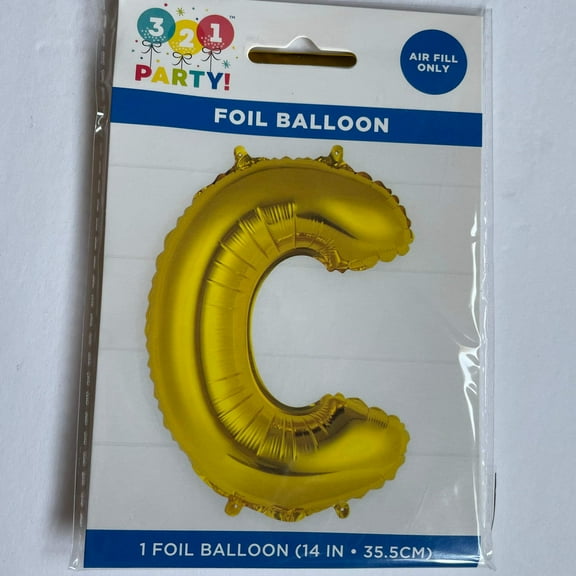 Party, Foil Letter Balloons
