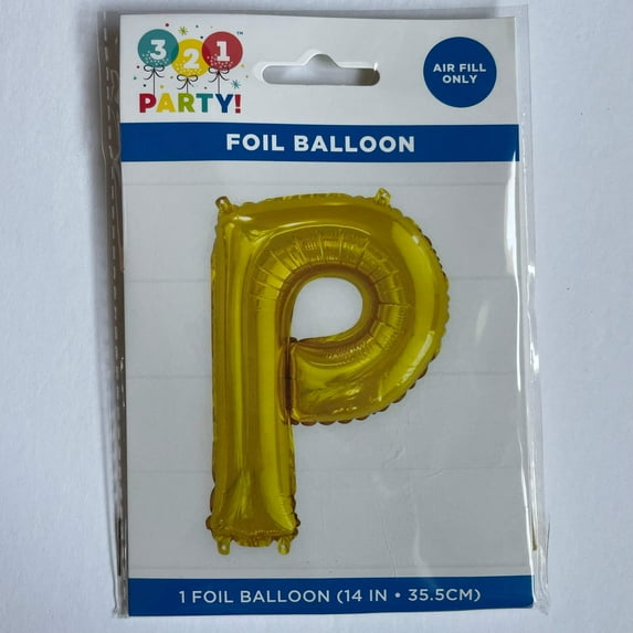Party, Foil Letter Balloons