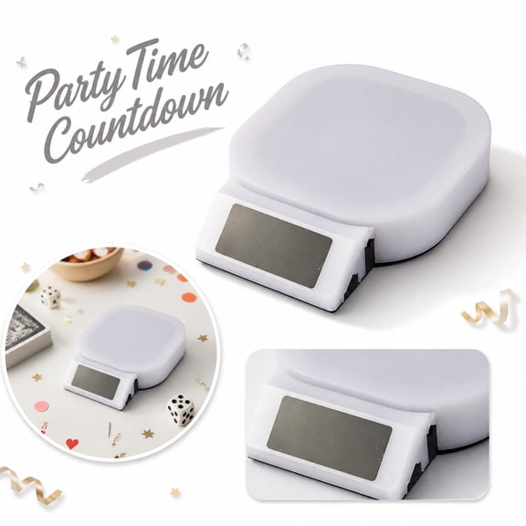 Party Game Timer Device Stop the Timer Game Portable Countdown Timer for Drinking Games Speed Tracking Competitive Fun Adults Friends Party Hosts Indoor Parties Tailgates Game Nights