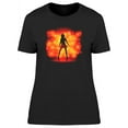 thumbnail image 1 of Party Girl Silhouette T-Shirt Women -Image by Shutterstock, Female Small, 1 of 2