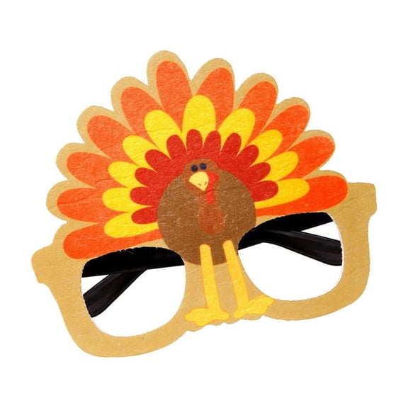 Party Glasses Thanksgiving Glasses Festival Harvest Thanksgiving Holiday Decoration For Family Classroom Decorating