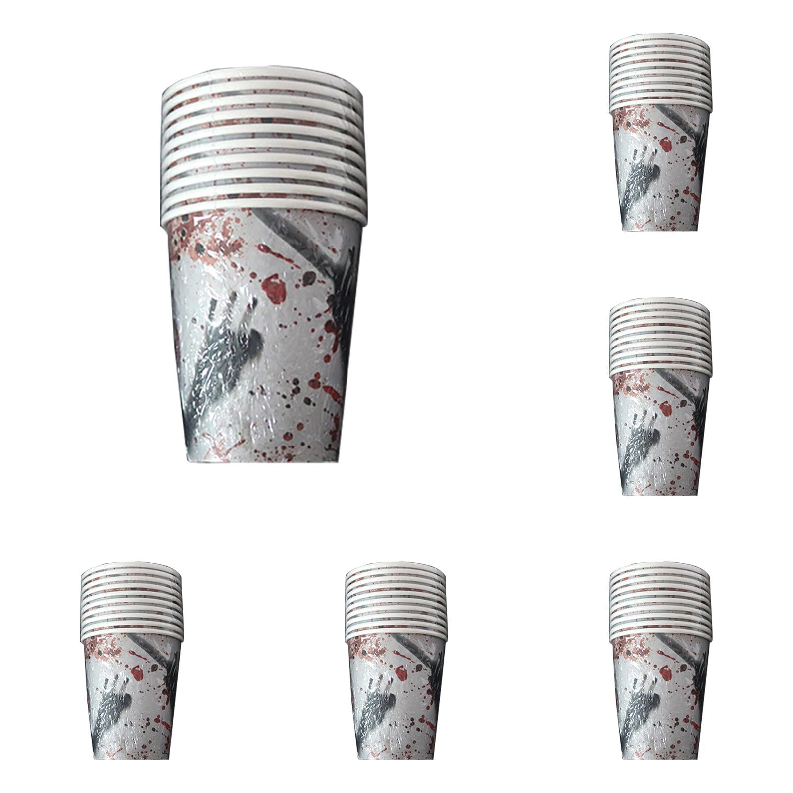 Party Grim Bloodstain Handprint Paper Cups Your Celebration Beverage