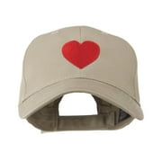 Party Heart Logo Embroidery Cap - Khaki OSFM