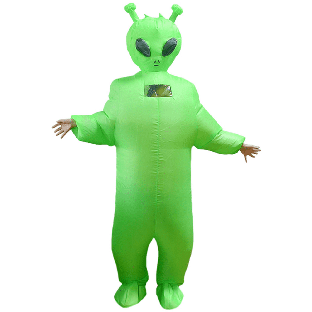 Party Hoot Youth Inflatable Alien Costume Halloween Cosplay DressUp