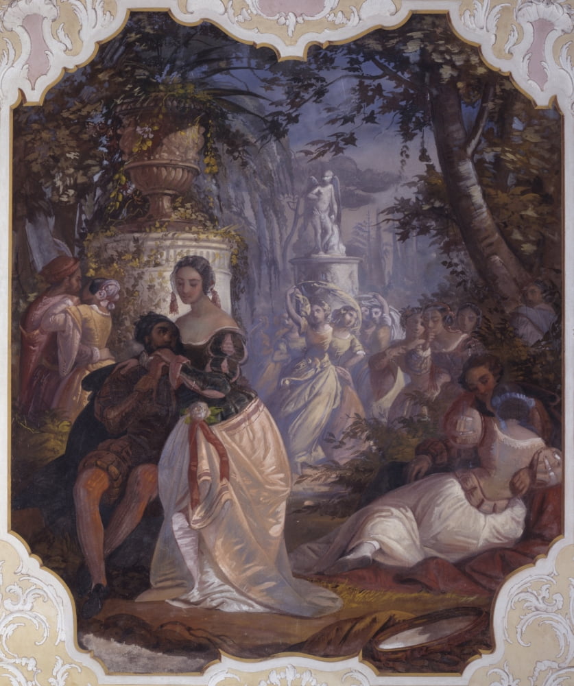 Party In The Park Canvas Art - (18 x 24)