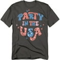 thumbnail image 1 of Party In The Usa Unisex Graphic Tee For Men & Women, 1 of 7
