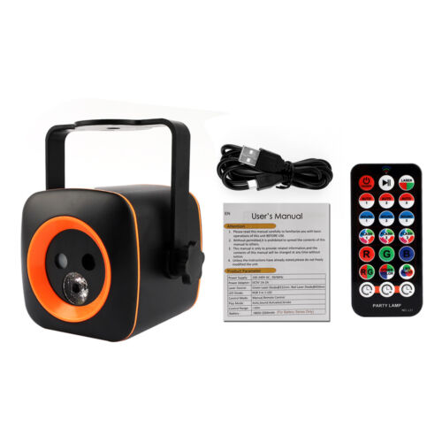 Party LED Laser Projector Disco RGB Stage Light KTV DJ Lamp Remote 240