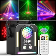 Party Lights COB Disco Light, LED Stage Strobe Lights, Sound Activated & Remote Control DJ Lights for Holiday Christmas Dance Gift Birthday Wedding