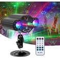 thumbnail image 1 of Party Lights DJ Disco Lights,Stage Light Projector 2 RGB LED Multiple Patterns Sound Activated Flash Strobe Lighting with Remote Control for Parties Christmas Karaoke Wedding Home Decoration, 1 of 8