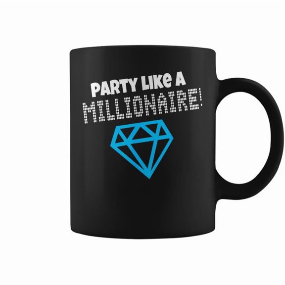 Party Like A Millionaire Scene Kid Emo Coffee Mugs