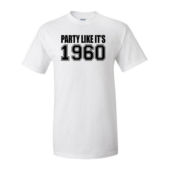 Party Like It's 1960 Adult Short Sleeve T-shirt