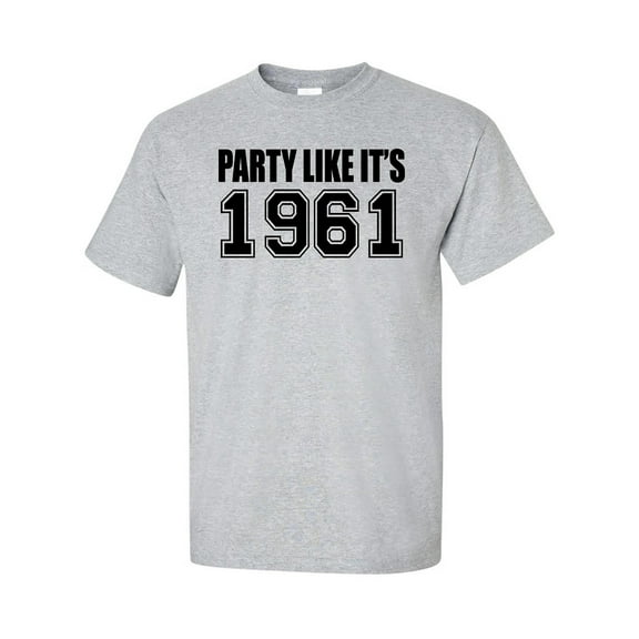 Party Like It's 1961 Adult Short Sleeve T-shirt
