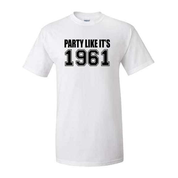 Party Like It's 1961 Adult Short Sleeve T-shirt