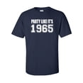 thumbnail image 1 of Party Like It's 1965 Adult Short Sleeve T-shirt, 1 of 4