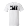 thumbnail image 1 of Party Like It's 1966 Adult Short Sleeve T-shirt, 1 of 4