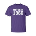 thumbnail image 1 of Party Like It's 1966 Adult Short Sleeve T-shirt, 1 of 4