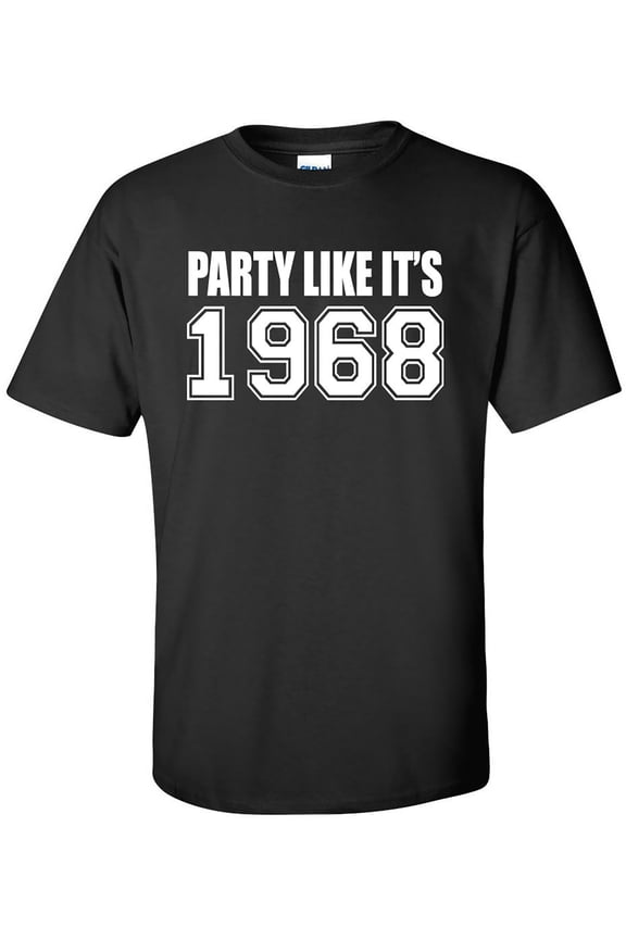 Party Like It's 1968 Adult Short Sleeve T-shirt