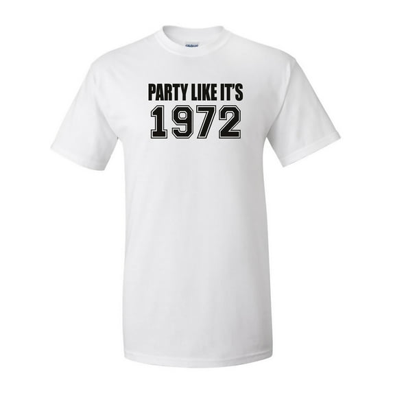 Party Like It's 1972 Adult Short Sleeve T-shirt