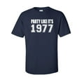 thumbnail image 1 of Party Like It's 1977 Adult Short Sleeve T-shirt, 1 of 4