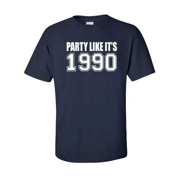 Party Like It's 1990 Adult Short Sleeve T-shirt