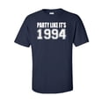 thumbnail image 1 of Party Like It's 1994 Adult Short Sleeve T-shirt, 1 of 4