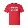 thumbnail image 1 of Party Like It's 2000 Adult Short Sleeve T-shirt, 1 of 4