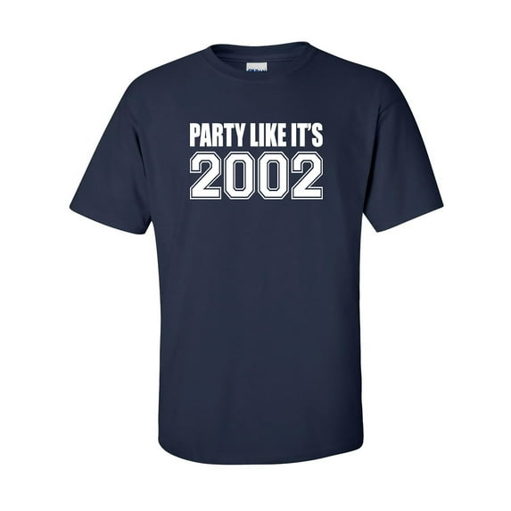 Party Like It's 2002 Adult Short Sleeve T-shirt
