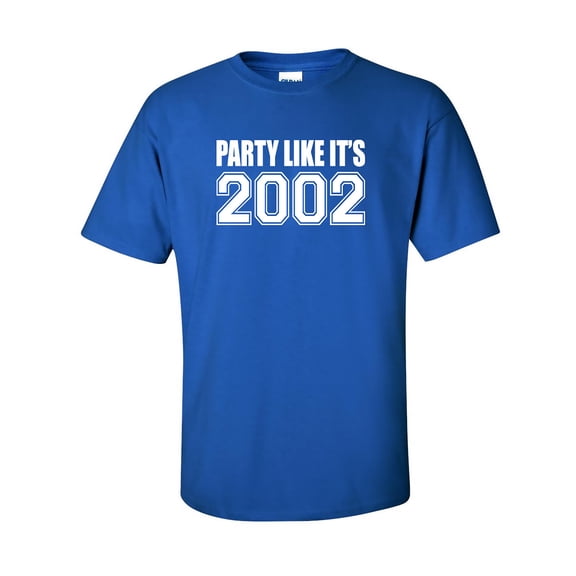Party Like It's 2002 Adult Short Sleeve T-shirt