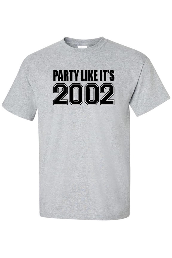 Party Like It's 2002 Adult Short Sleeve T-shirt