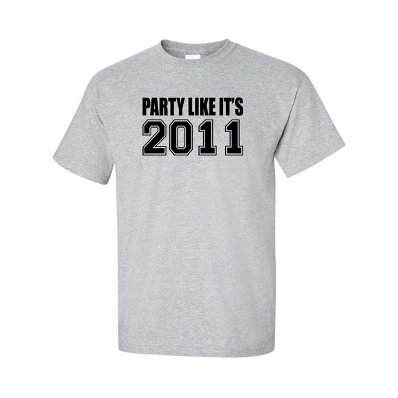 Party Like It's 2011 Adult Short Sleeve T-shirt