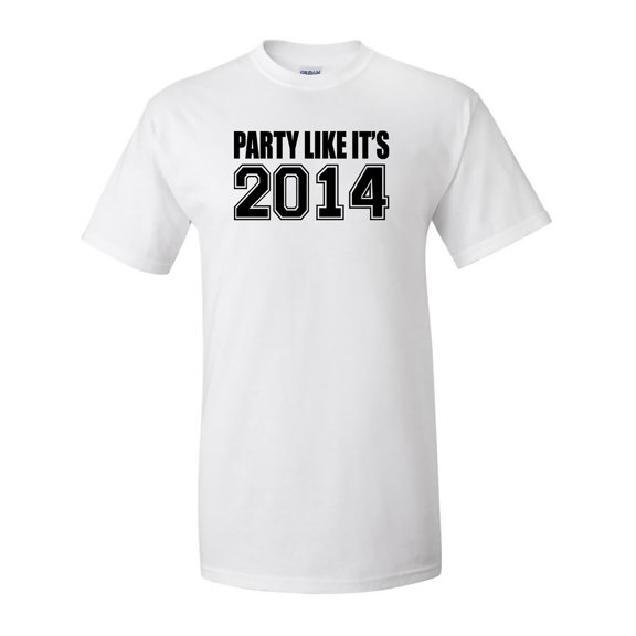 Party Like It's 2014 Adult Short Sleeve T-shirt