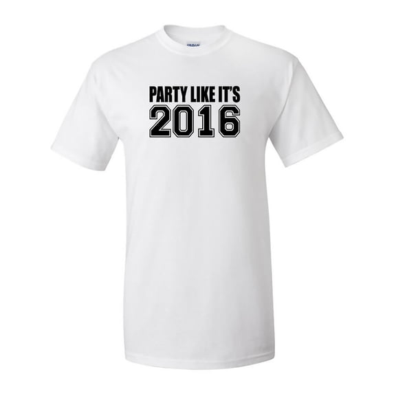 Party Like It's 2016 Adult Short Sleeve T-shirt
