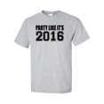 thumbnail image 1 of Party Like It's 2016 Adult Short Sleeve T-shirt, 1 of 4