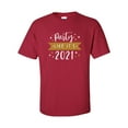 thumbnail image 1 of Party Like It's 2021 Festive Happy New Year Unisex Adult Short Sleeve T-shirt-Cardinal Red-xxxl, 1 of 4