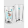 thumbnail image 1 of Party Llama. Pint Glass -SPIdeals Designs, 16 oz Transparent Glass, 1 of 4