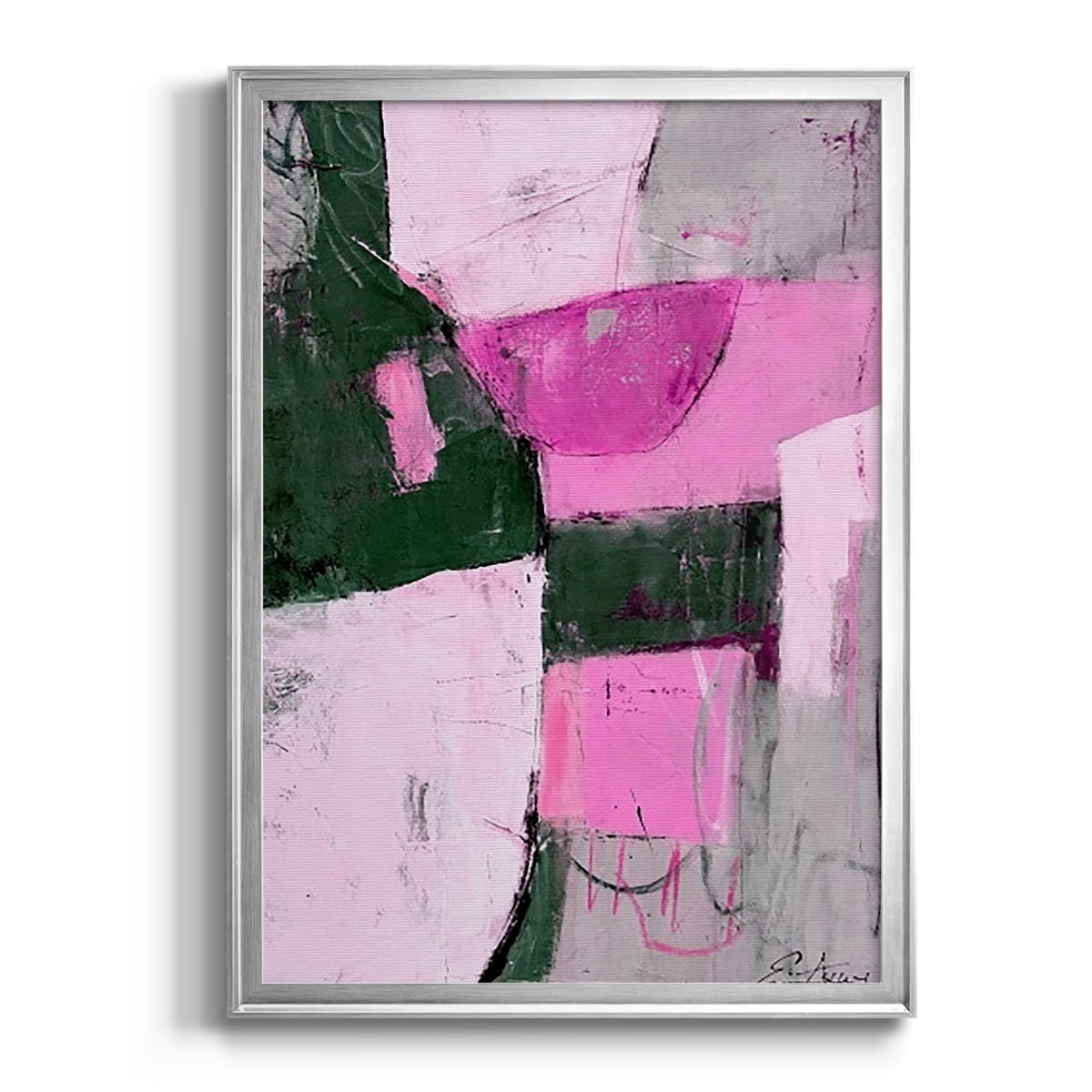 Party Mixer I Premium Framed Print, in Gold, Black, or Silver - Ready to Hang