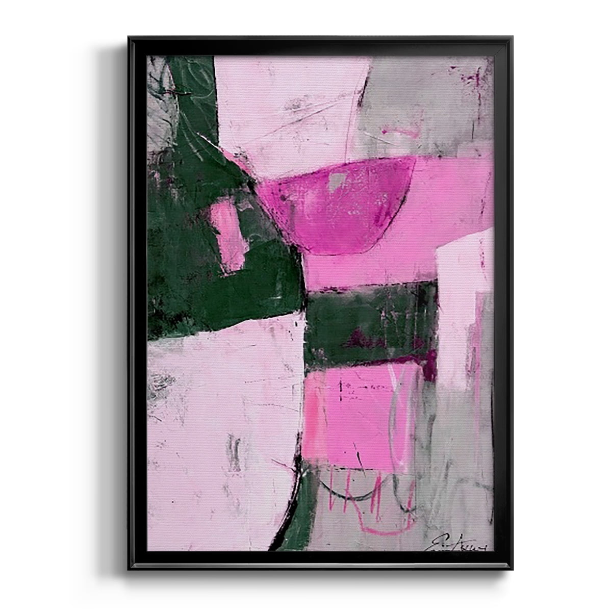 Party Mixer I Premium Framed Print, in Gold, Black, or Silver - Ready to Hang